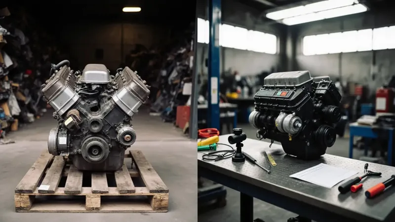 Motore Usato Standard vs Motore Usato Ispezionato & Garantito: Qual è la Differenza?